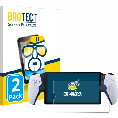 Afbeelding van BROTECT (2 Stuks) Schermbeschermer voor Sony Playstation Portal Screen Protector Transparant