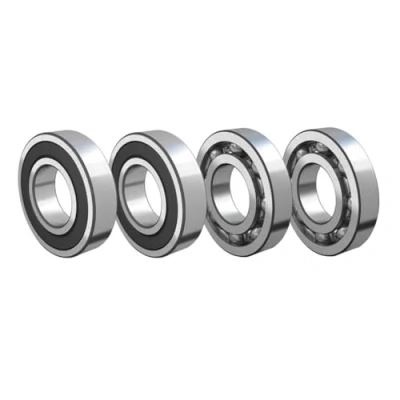 Afbeelding van TUZUK 4 stuks 6205 2RS kogellagers afgedicht 25 x 52 15 mm voorgesmeerd / chroomstaal/rubber dubbele afdichting, 6205RS groefkogellagers