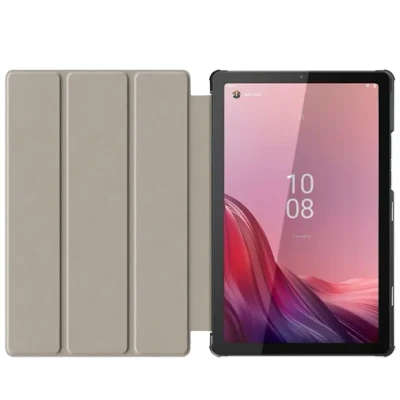 Afbeelding van Just in Case Smart Tri Fold Lenovo Tab M9 Book Zwart
