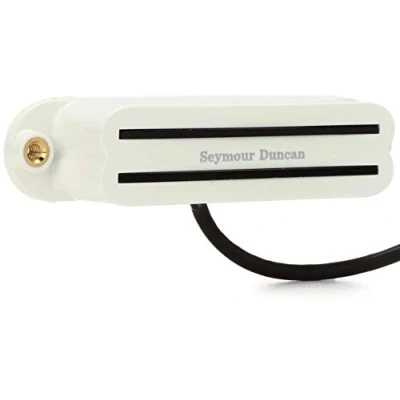 Afbeelding van Seymour Duncan SHR 1n Hot Rails Strat Neck/Middle Pickup White gitaarelement