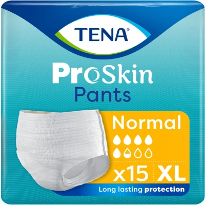 Afbeelding van 6x TENA Proskin Pants Normal XL 15 stuks