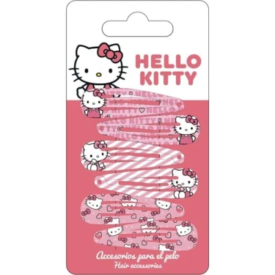 Afbeelding van Hello Kitty haarclips, 6 stuks