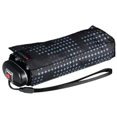 Afbeelding van Knirps Zakparaplu reizen, Computerized Black, 93 cm, Super Mini