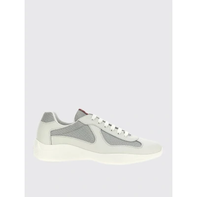 Afbeelding van Leather and Mesh Lace Up Sneakers for Everyday Comfort Style