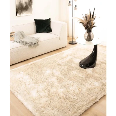 Afbeelding van Shaggy Vloerkleed Spark Crème 240x340 Cm