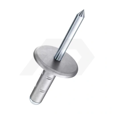 Afbeelding van Gesipa 1433852 Polygrip Blindklinknagel Grote kop AL/ST 4,8 x 10mm (25st)