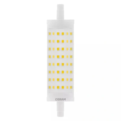 Afbeelding van Ledvance Performance LED R7s Dubbel Ended 118mm Helder 15W 2000lm 827 Zeer Warm Wit Vervangt 125W