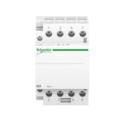 Afbeelding van Schneider electric magneetschakelaar ac ict 4no 40a 220 240v 50hz a9c20844