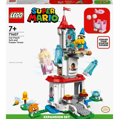 Afbeelding van LEGO Super Mario Uitbreidingsset: Kat Peach uitrusting en Ijstoren 71407