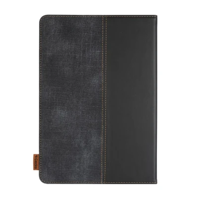 Afbeelding van Samsung Galaxy Tab A7 Hoes: Gecko Covers Easy Click 2.0 Bookcase Tablet Zwart / Grijs Kunstleder Hoezen
