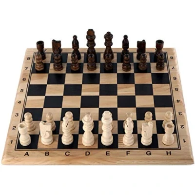 Afbeelding van Schaakspel Longfield Games hout 30x30cm
