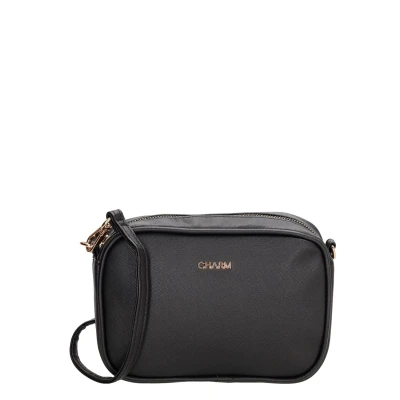 Afbeelding van Charm London Buckingham Shoulderbag black Damestas
