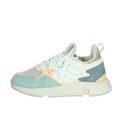 Afbeelding van Munich Click Sneakers laag, Dames, Maat: 40, White Leer en textiel