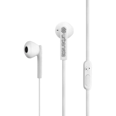 Afbeelding van Urbanista San Francisco oordopjes Bedrade USB C aansluiting Pure White Wit Kunststof