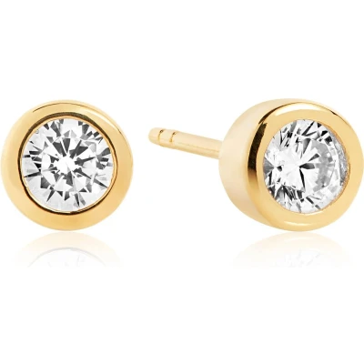 Afbeelding van Sif Jakobs SARDINIEN PICCOLO EARRINGS SJ E1051 CZ YG