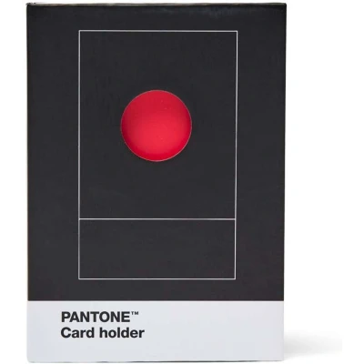 Afbeelding van Pasjeshouder Copenhagen Design Pantone in Giftbox Red