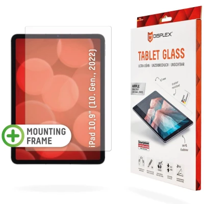 Afbeelding van Screenprotector Apple iPad 10.9 (2022): Displex Tablet Glass
