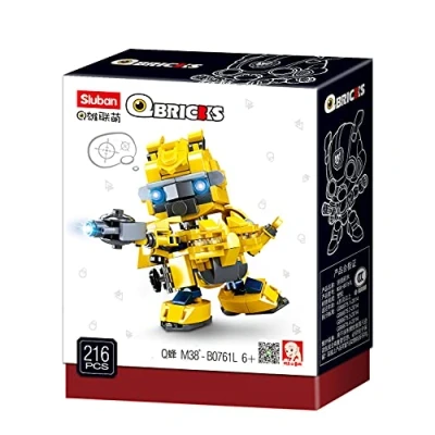 Afbeelding van Sluban Qbricks Bumblebee, M38 B0761L, meerkleurig