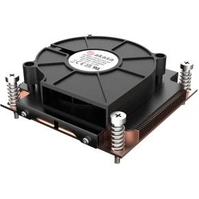 Afbeelding van Akasa AK CC7406BP01 koelsysteem voor computers Processor Luchtkoeler 7,5 cm Zwart, Blauw 1 stuk(s)