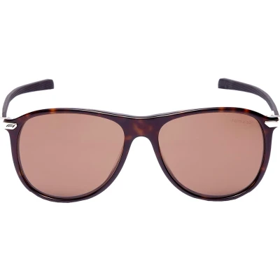Afbeelding van Formula Zonnebril unisex rond cat.4 donkerbruin/bruin