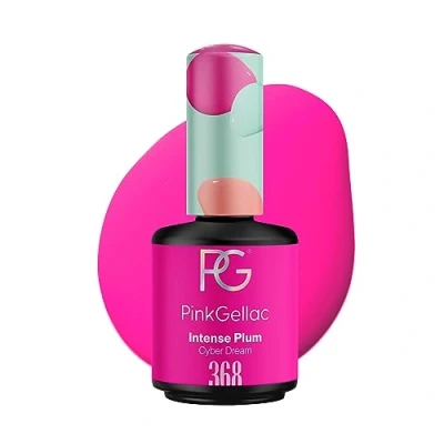 Afbeelding van Pink Gellac 368 Intense Plum gel nagellak 15 ml