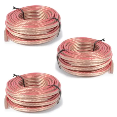 Afbeelding van PD Connex 3x 10 meter Luidsprekerkabel 1,5mm² met polariteitaanduiding