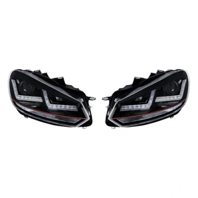 Afbeelding van OSRAM LEDHL102 BK LEDriving XENARC Golf VI, Black, LED koplamp met xenon technologie voor VW 6, LHD (voor modellen het stuur links), Zwart, Linkerhand rijden, 1 stuk
