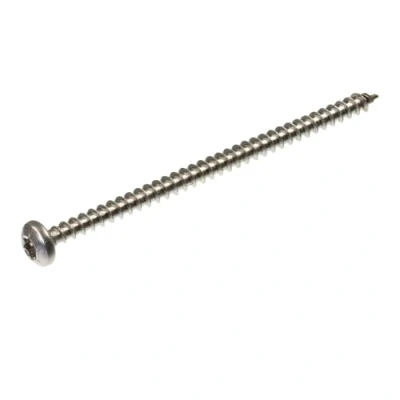 Afbeelding van SECCARO Spaanplaatschroef halfronde kop 4,5 x 70 mm, roestvrij staal V2A VA A2, houtschroef met volledige schroefdraad, TX/binnenzeskant, 100 stuks