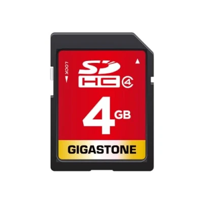 Afbeelding van Gigastone 4GB SD geheugenkaart, SDHC, C4, klasse 4, geschikt voor muziek, fotocamera’s, compactcamera’s, computer, Macbook pro 2015 of ouder, Mac POS, DSC, HD video’s, leessnelheid tot wel 80 MB/s
