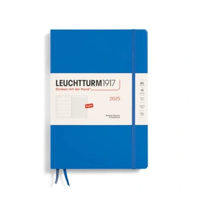 Afbeelding van LEUCHTTURM1917 370643 weekkalender &amp; notitieboek Composition (B5) 2025, Sky, Engels
