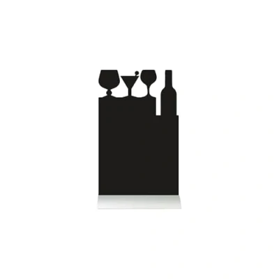 Afbeelding van Tafelkrijtbord Securit, Cocktail, aluminium, incl. 1 krijtstift dun wit
