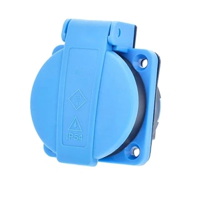Afbeelding van AS Schwabe 45085 Stopcontact (inbouw) IP54 Blauw