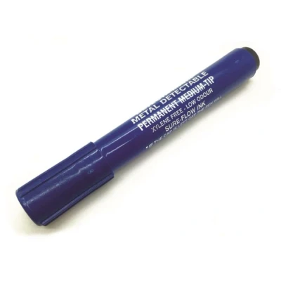 Afbeelding van BST detecteerbare permanente marker, voedingsindustrie, zwart, doos van 10 stuks permanent marker