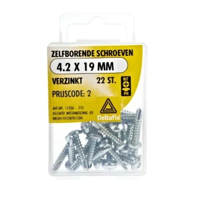 Afbeelding van Schroeven zelfborend verzinkt ck pz 4.2x19mm