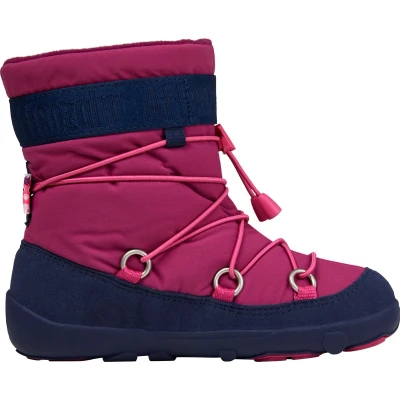 Afbeelding van Affenzahn Schneestiefel Vegan Snowy Flamingo Snowboots voor kinderen, Maat: 30, Beere Polyester