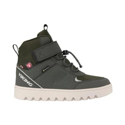 Afbeelding van Viking Unisex Fleek Warm GTX 1v Sl Snow Boot voor kinderen, Black Charcoal., 41 EU Schmal