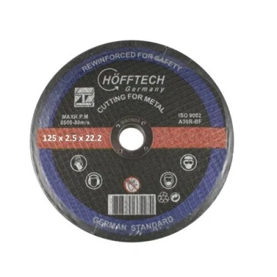 Afbeelding van Hofftech Doorslijpschijf Metaal 125 x 2.5 mm
