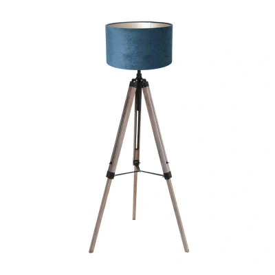 Afbeelding van Mexlite vloerlamp Triek zwart 4102ZW