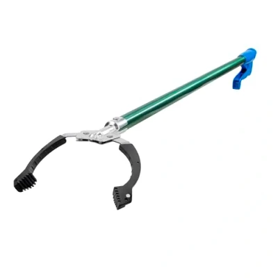 Afbeelding van Unger Reacher Grabber Tool en Prullenbak Picker, Select, Groen, 91,44 cm