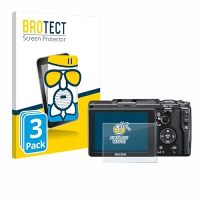 Afbeelding van BROTECT Screenprotector voor Ricoh GR II 2015 Folie Beschermfolie Beschermglas matte (3 Stuks)