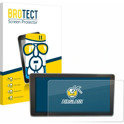 Afbeelding van BROTECT Screenprotector voor Audi A4 B9 2017 MMI Plus 8&quot; Folie Beschermfolie Beschermglas transparant