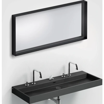 Afbeelding van Clou Look At Me Spiegel 110x8x50 cm Mat Zwart