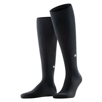 Afbeelding van Burlington Dublin Kniekousen black, Heren, Maat: 40/46, Black