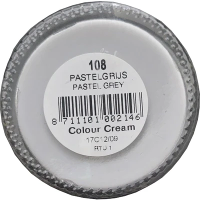 Afbeelding van SL Dekkende Kleurcreme Pastel Grijs (Schoensmeer Schoenpoets)
