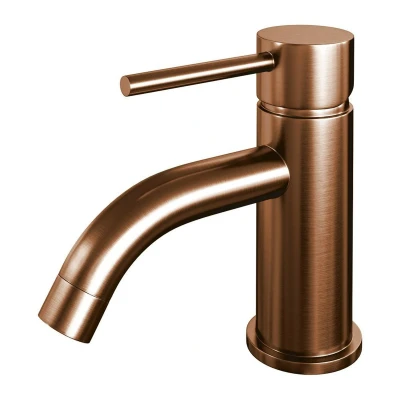 Afbeelding van Brauer Copper Edition Fonteinkraan opbouw uitloop 11. 5cm PVD geborsteld koper