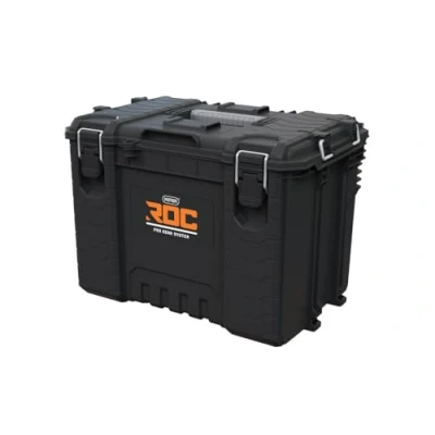 Afbeelding van Keter ROC Pro Gear Heavy Duty Tool Storage XL Toolbox Zwart/Grijs