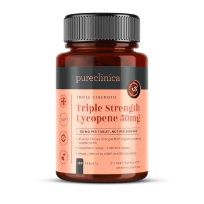 Afbeelding van Drievoudige Sterkte Lycopene 50 mg x 180 tabletten (voorraad voor 6 maanden)