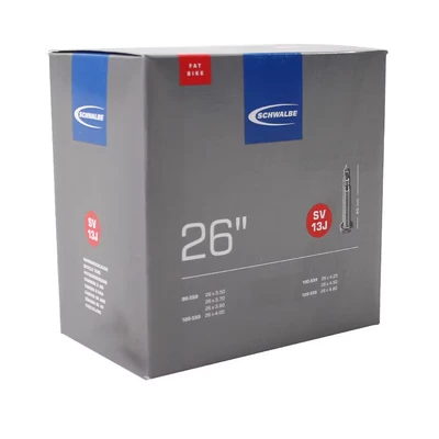 Afbeelding van Schwalbe Binnenband SV13J, Fatbike 26 x 3.50 4.80. ETRTO 90/120 559, Ventiel: Sclaverand/frans 40mm