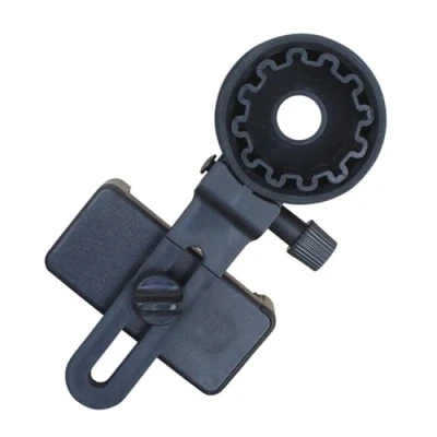 Afbeelding van CAM2 Telescopische mobiele telefoonadapter, spectief, compatibele verrekijker, monoculair, microscoop, telescoop, smartphonehouder, eenvoudige installatie, instelbaar, verstelbare clip voor alle telefoons
