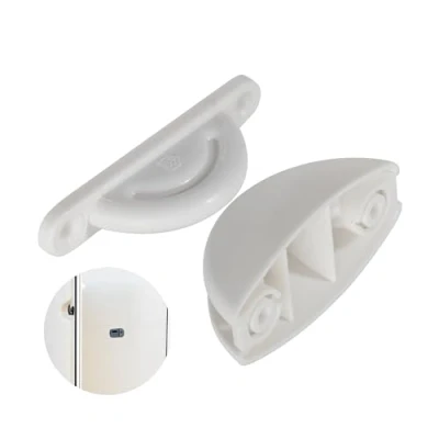 Afbeelding van Deurslot voor caravan en camper, 46 mm 63 Gatafstand, Wit Deurslot, Deur houder Serviceklep Opbergdeur, snapper Caravan, Camping Camper Accessoires, Camping, Door Handle